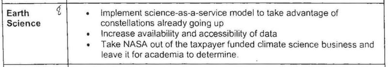 Democrats For Destroying NASA