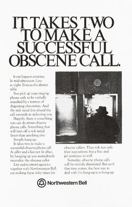 9-DEC-2025 | Tom McElligott’s “Successful Obscene Call” Ad for Northwestern Bell