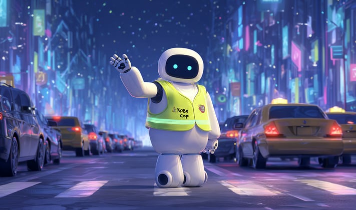 Real-life ‘RoboCop’ makes debut in Shanghai directing traffic at bustling intersection