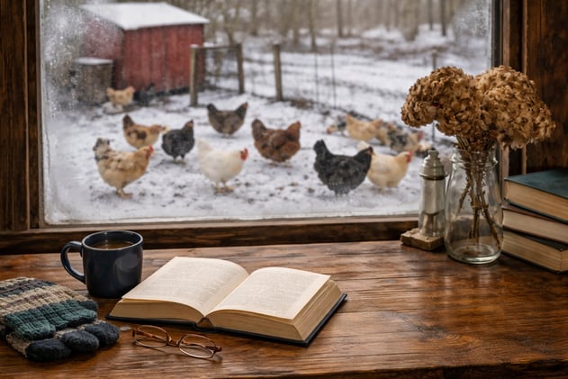 🐚 Snow Library → 13 chickens → didn’t stay there