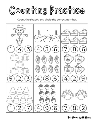 Fall Counting Practice