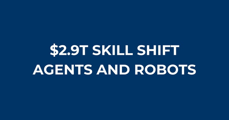 McKinsey unveils $2.9T skill shift from agents and robots