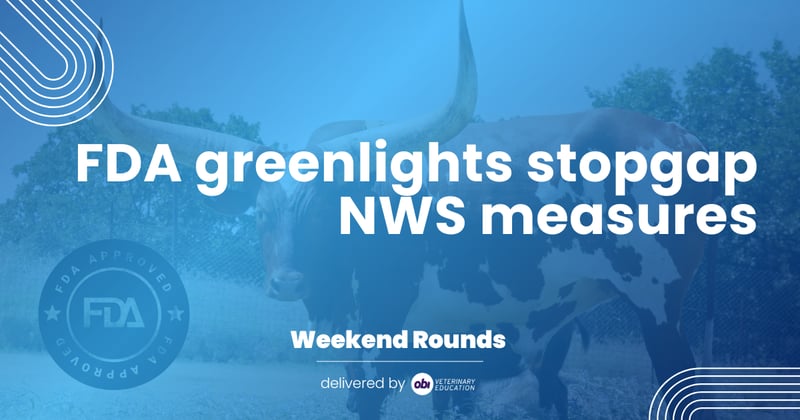 FDA greenlights stopgap NWS measures