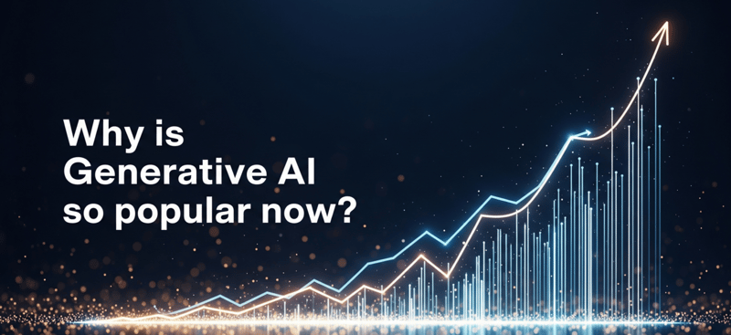 Why Generative AI Is So Popular Now ?