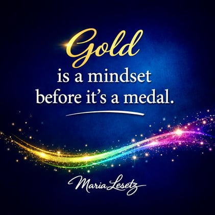 💛 Maria Mojo Mondays: Gold Is a Mindset