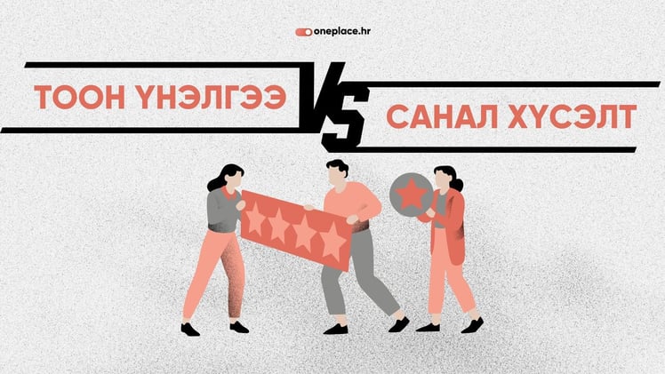 Тоон үнэлгээ өгөх үү? Фидбэк өгөх үү?