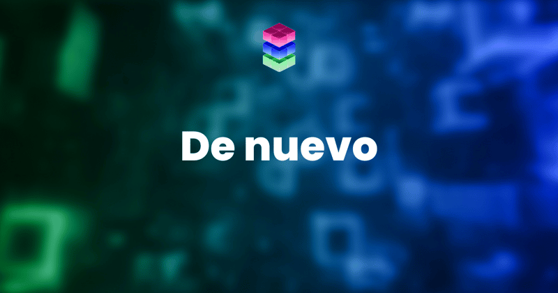 🟦 De nuevo