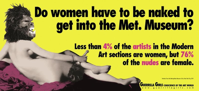 Guerrilla Girls Strike Again