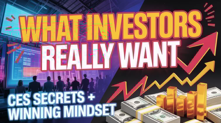 What Investors Really Want, Why CES Matters More Than You Think, and the Inner Skill That Wins Long-Term