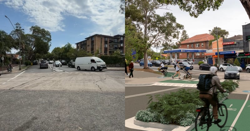 The Spofforth Street solution? North Sydney proposes bike lanes and a pedestrian crossing