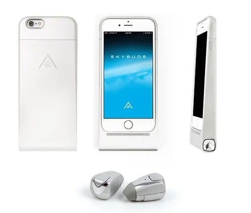 Crean auriculares 100% inalámbricos que se esconden en la carcasa del teléfono