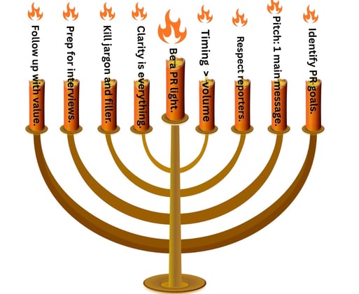 You can be a PR light