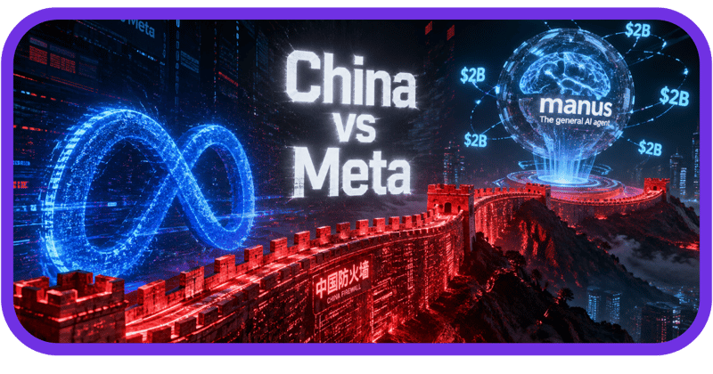 China Blocks Meta’s Manus Acquisition