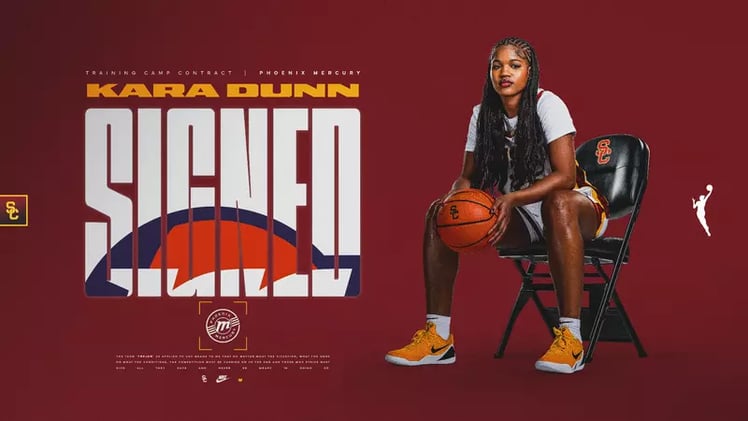 The Three Torches 4/16: Dunn Signs WNBA Training Camp Contract 