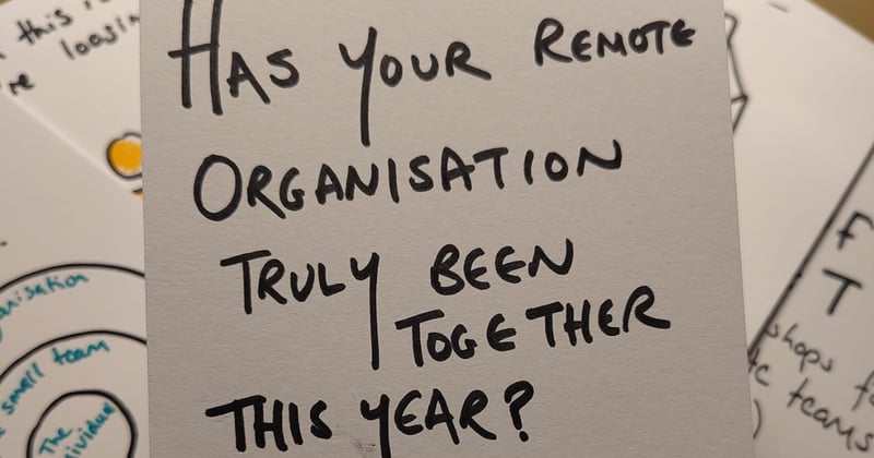 An invitation for your remote team