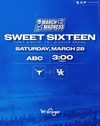 Big Blue Brew 3/27: WBB Plays in Sweet 16 Tomorrow!