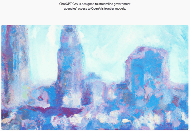 OpenAI introduces ChatGPT GOV. (Government)