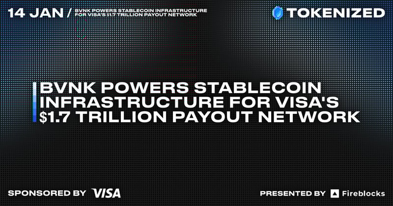 BVNK Powers Stablecoin Infrastructure for Visa's $1.7 Trillion Payout Network