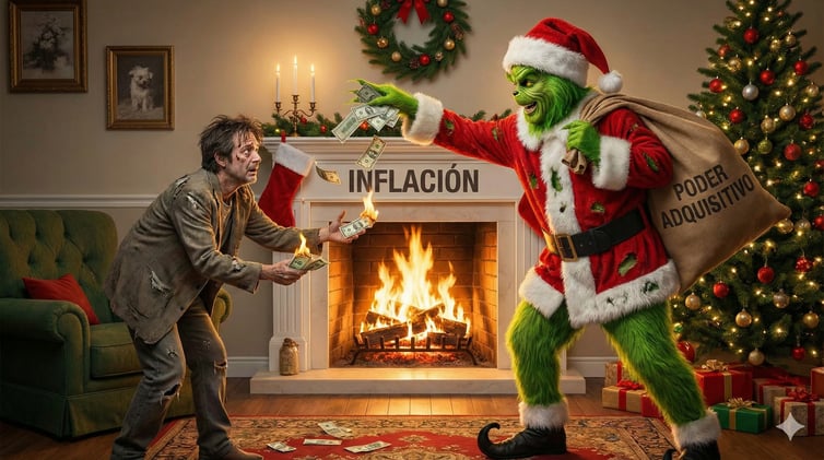 El Grinch de la inflación quiere quemar tu dinero🚨