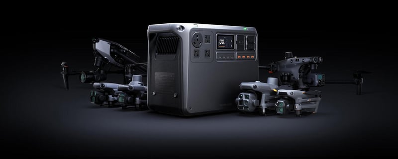 DJI Enters High-Capacity Portable Power Market with New Power 2000 Station