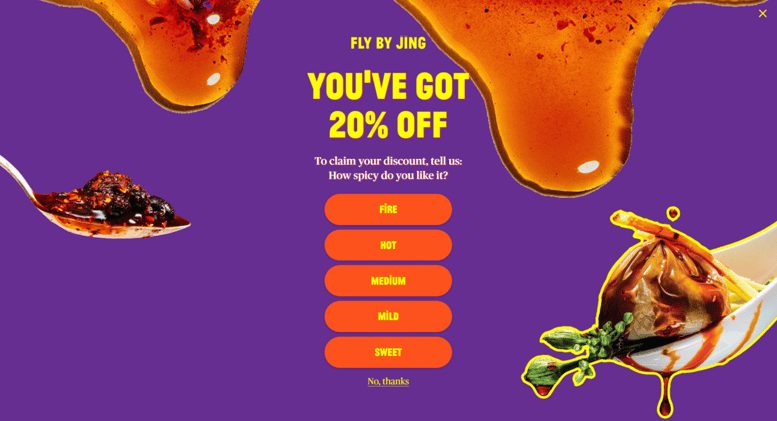 Does popup creative matter?
