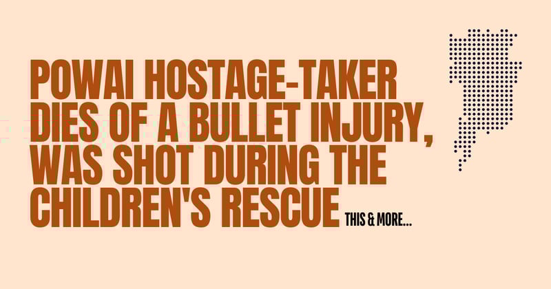 Powai hostage-taker dies of a bullet injury, was shot during the children's rescue