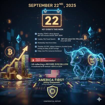 Weekend Update - Fed Pivot Powers Tech Rally as PCE Data Looms: Your September 22nd Master Plan