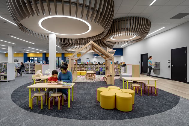 Inside the Newly Transformed Sherwood Branch Library in London