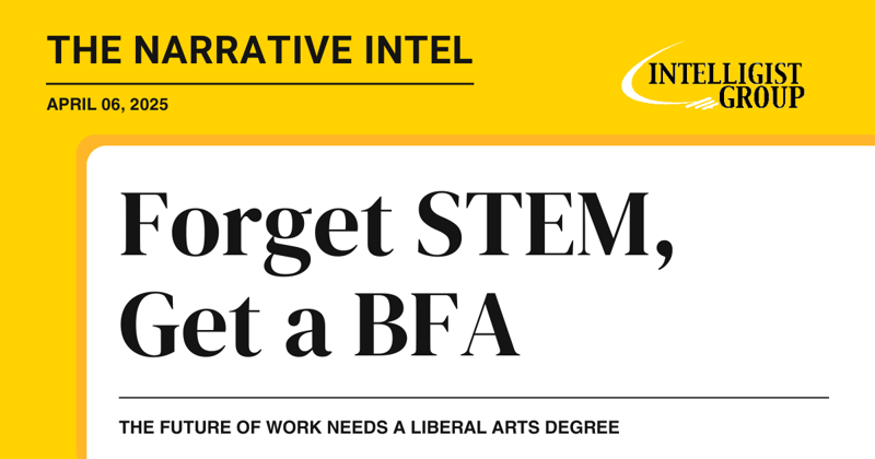 Forget STEM,  Get a BFA 