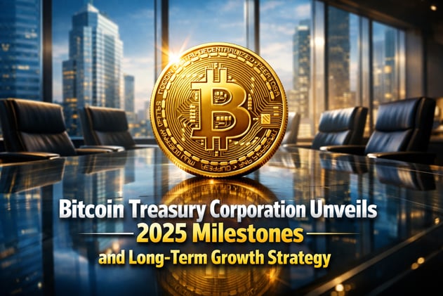 Bitcoin Treasury Corporation Unveils 2025 Milestones and Long-Term Growth Strategy