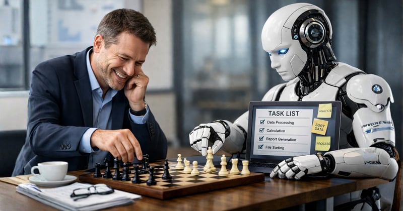 The fastest way to get replaced by AI? Acting like a task robot.