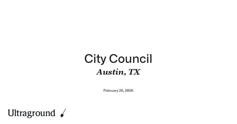 Austin City Council