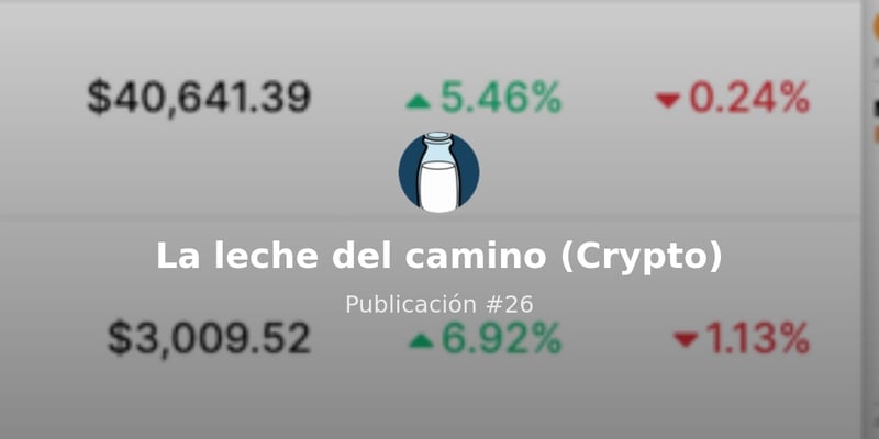 🥛- Me la han COLAO' y 34M $$ vuelan. 