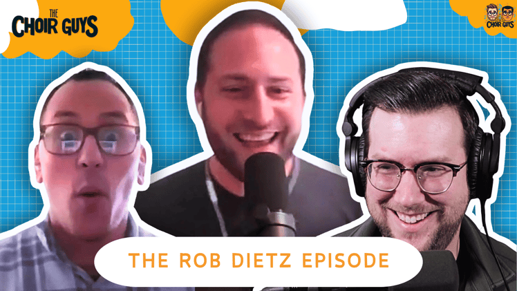 Boots and Cats, Too Much Choreo, and Knocking Over Sara Bareilles with Rob Dietz 