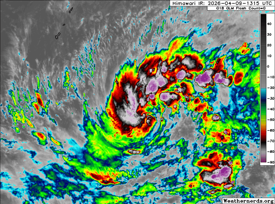 Tropical Depression 04W – Tropical Cyclone Advisory #3: 1200 UTC 9 April 2026