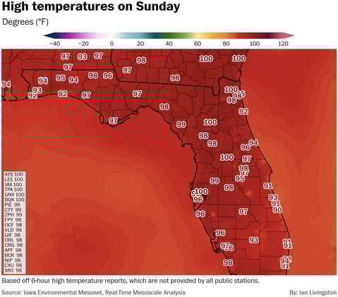 Extreme summer heat dots the Northern Hemisphere