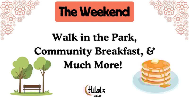 The Weekend: 🌲Walk in the Park, 🥞Community Breakfast, & Much More!  