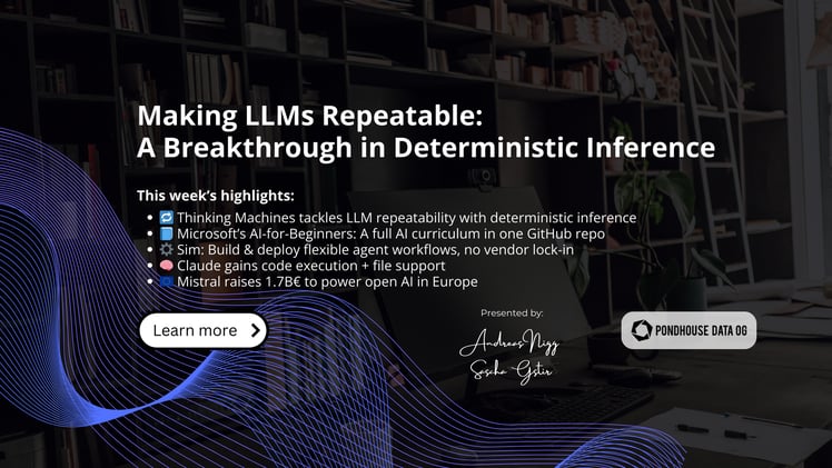 Pondhouse Data AI - Tips & Tutorials for Data & AI 34