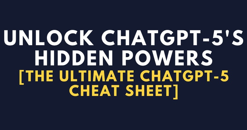 Everyone using ChatGPT-5