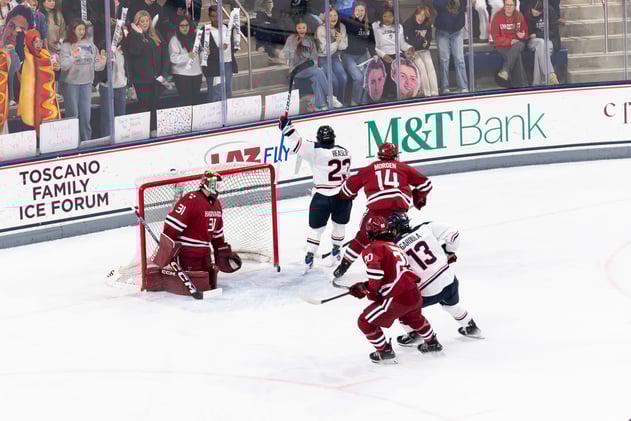 UConn ties Harvard, 1-1