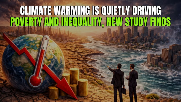 🌱 Climate Warming Is Quietly Driving Poverty and Inequality, New Study Finds 🌍🔥