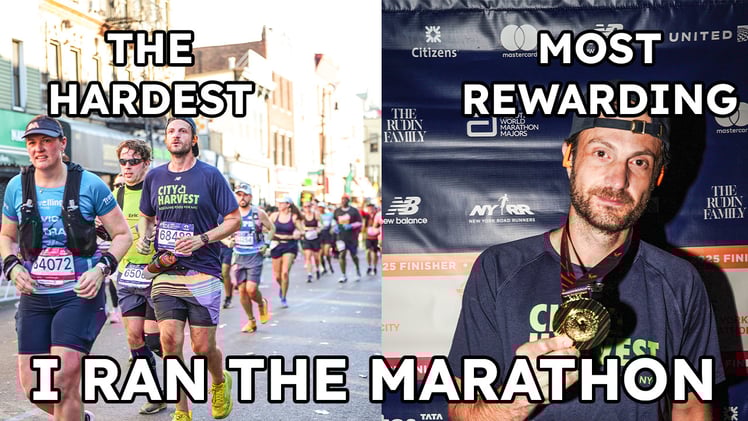 My Journey Running the NYC Marathon! + NEW Mexican Sandwich Shop