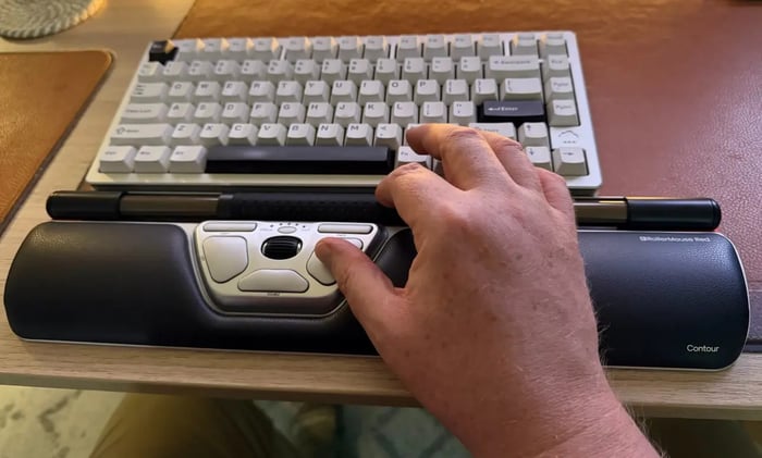 Meet RSI-busting RollerMouse