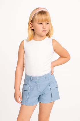 🌸 Pattern Alert: Mission Cargo Shorts for Girls! 