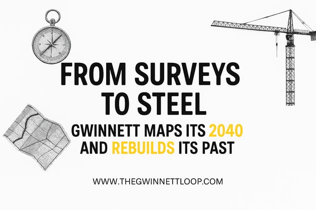 From Surveys to Steel: Gwinnett Maps Its 2040 and Rebuilds Its Past