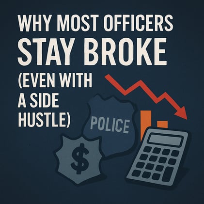 Why Most Officers Stay Broke (Even with a Side Hustle)