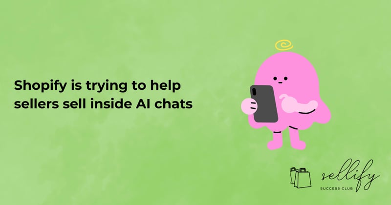Shopify is trying to help sellers sell inside AI chats 