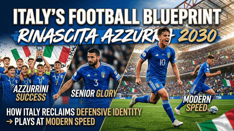 Italy’s Football Blueprint: Rinascita Azzurra 2030