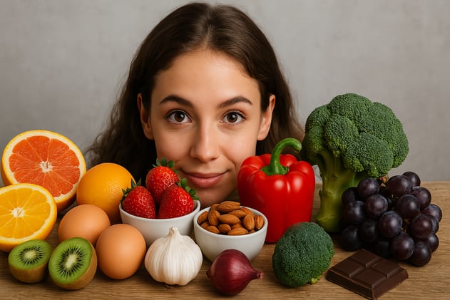 The power of antioxidants for skin and eyes
