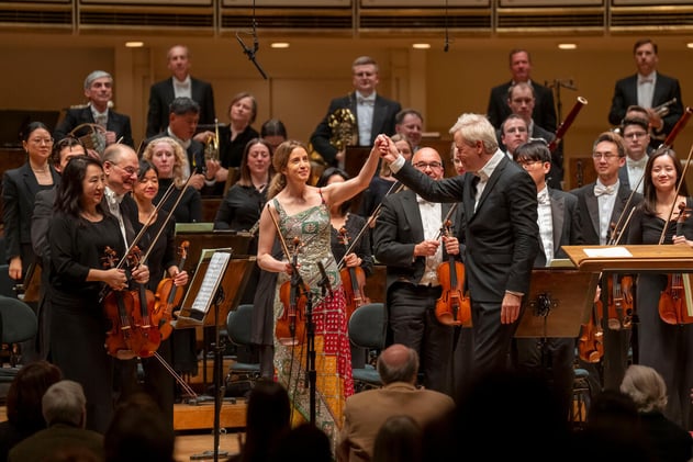 Palindromic beauty at the CSO with Vilde Frang and Hannu Lintu